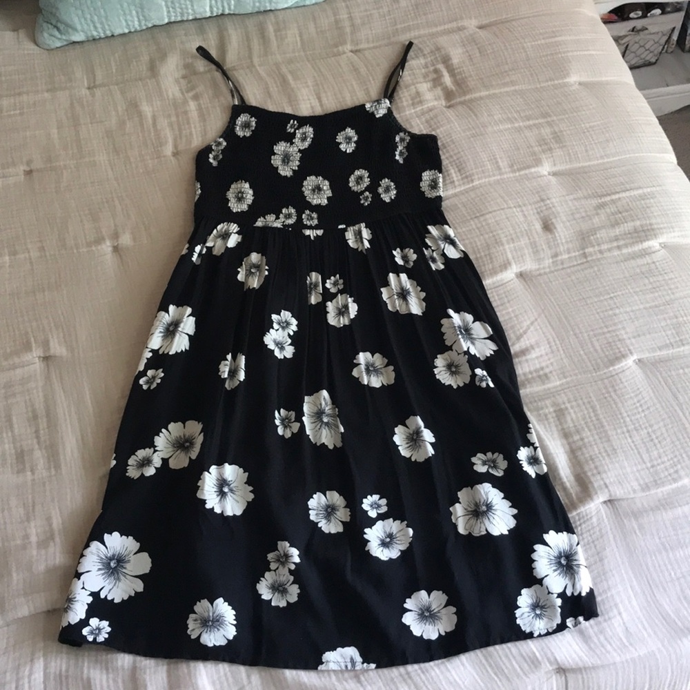 Black Flowered Sundress